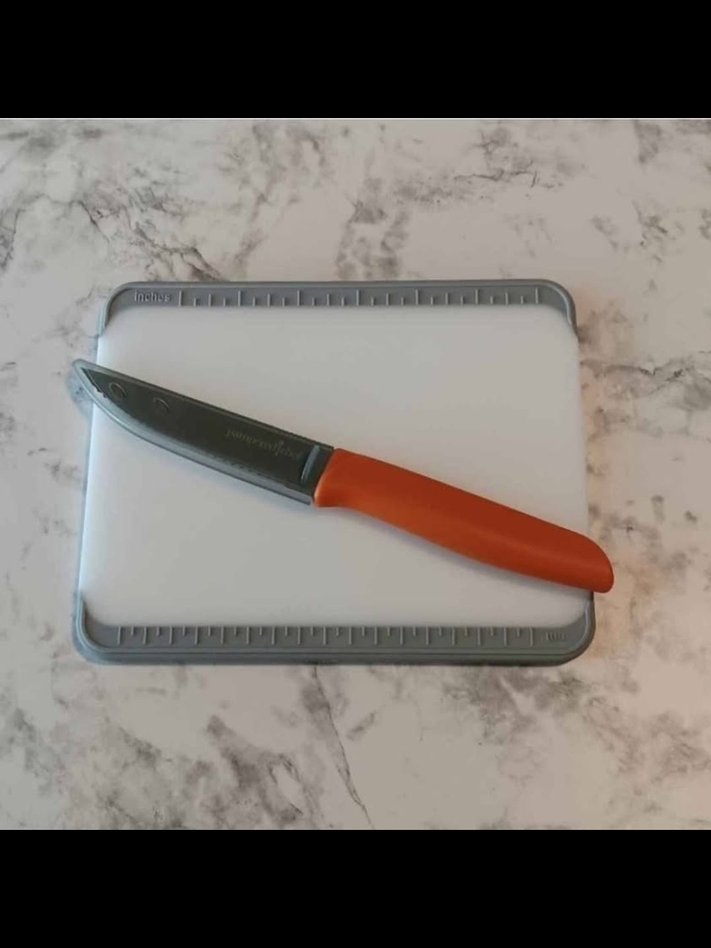 Pampered Chef Bar Board + Coated Tomato Knife – EUC